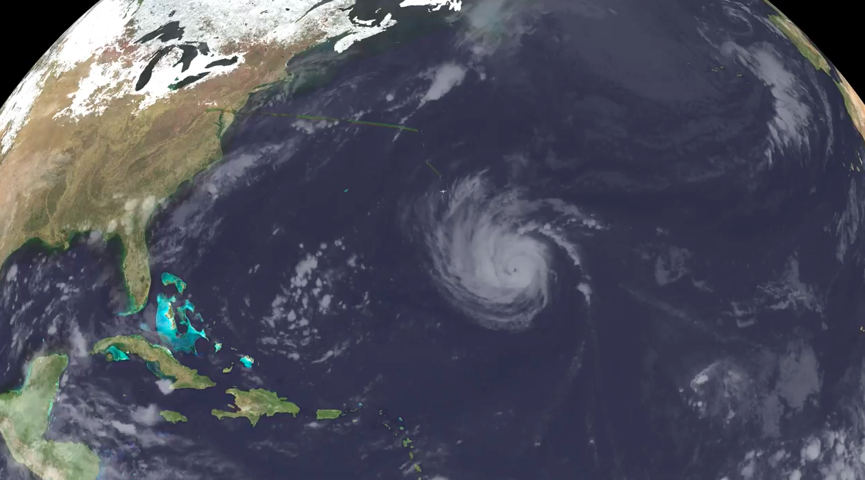 Studying hurricanes from within the storm