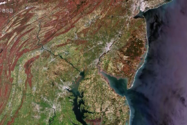 The Eastern United States from space