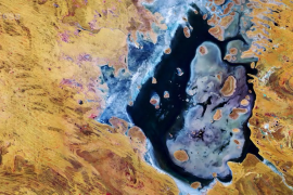 Lake Disappointment in northwestern Australia