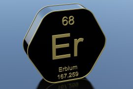 74053530 - erbium element symbol