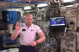 Alexander Gerst can see the Earth's fragility from space