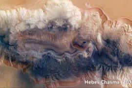Years of stunning images by the Mars Express