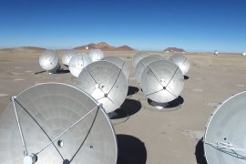 Exploring the universe from the ground