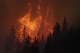 Satellite and aircraft teams help manage wildfires