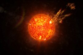 Space mission observes an interplanetary shock