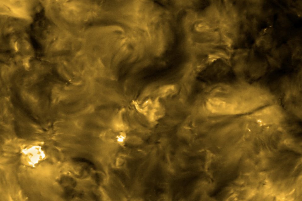 Solar telescope captures close-up view of the Sun