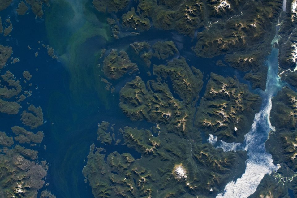The northern Patagonian Andes in Chile