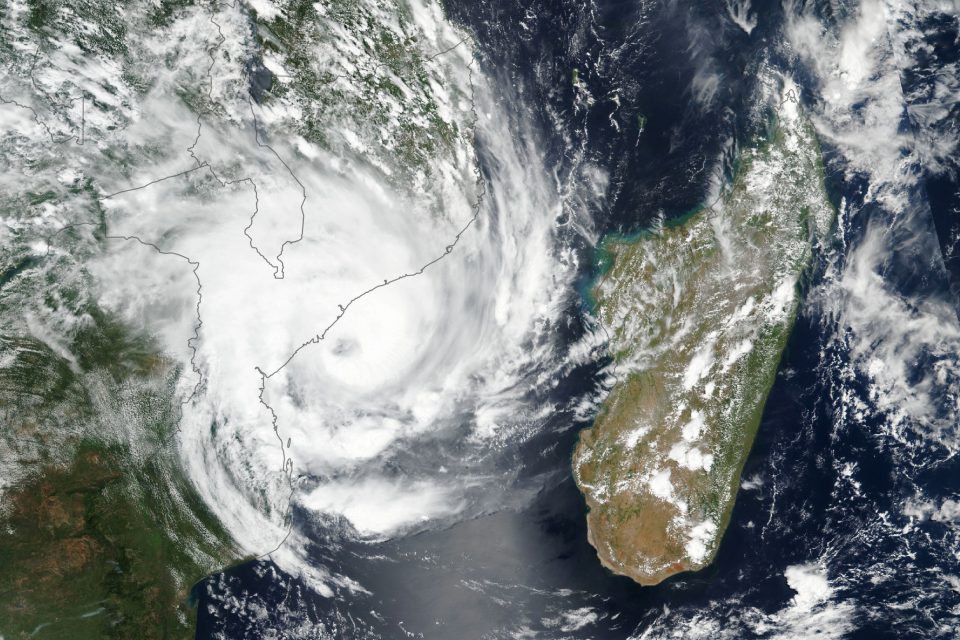 Tropical Cyclone Eloise in the Mozambique Channel