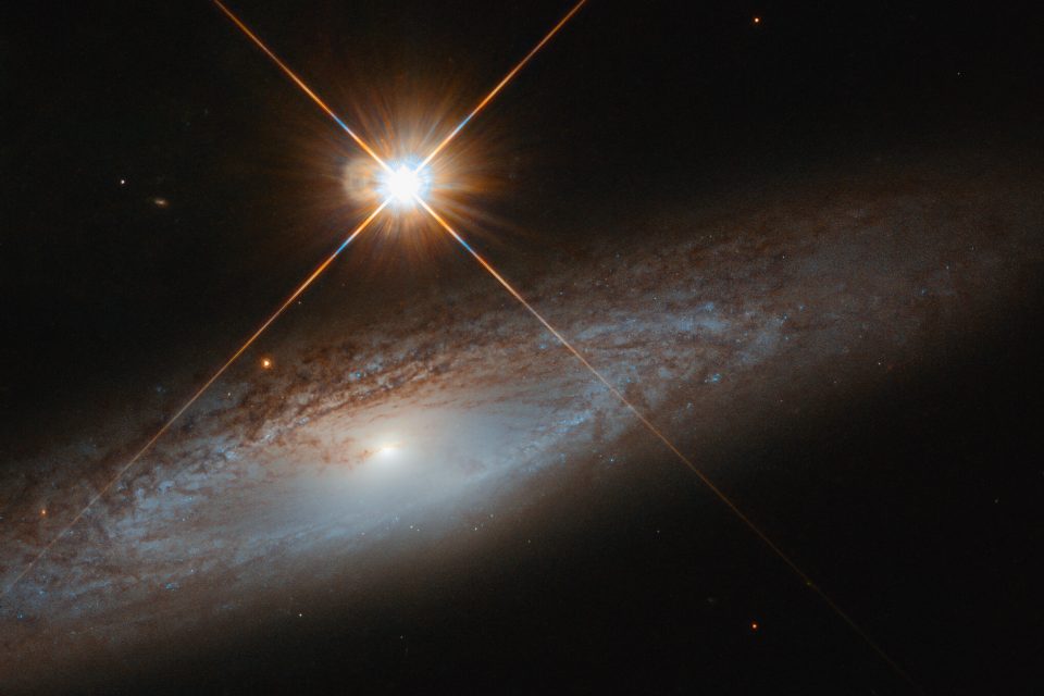 Stunning spiral galaxy in the constellation of Lynx