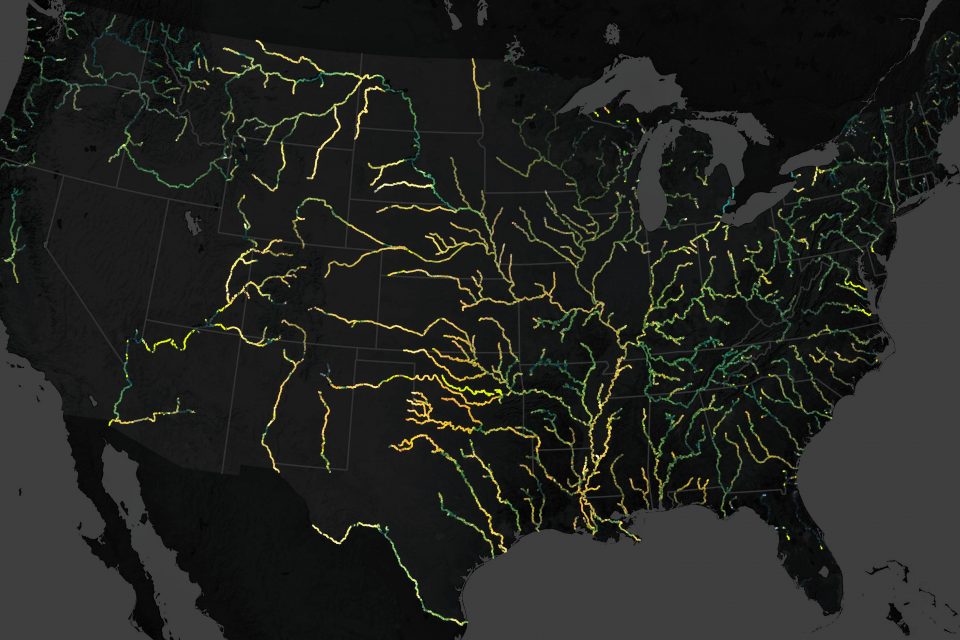River colors are changing across the United States
