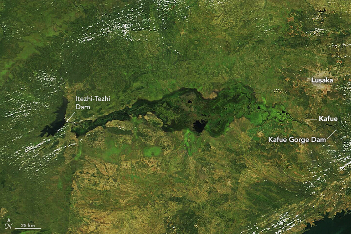 The Kafue Flats in Zambia