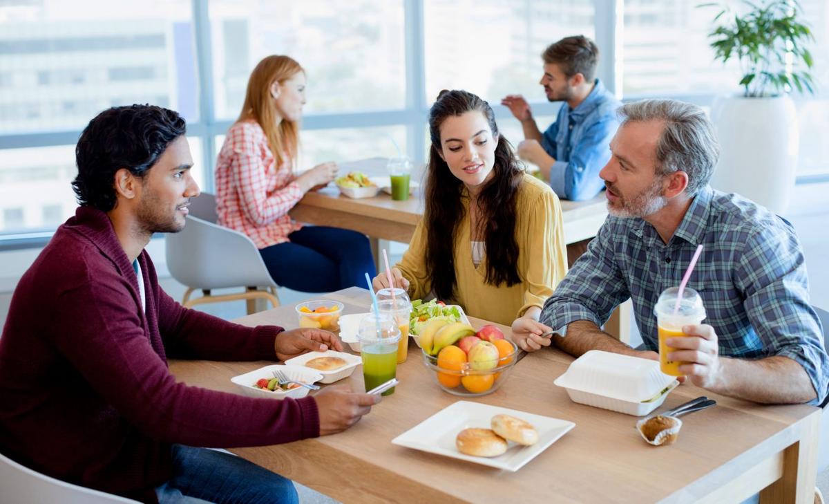 Co-workers influence our healthy and unhealthy food choices