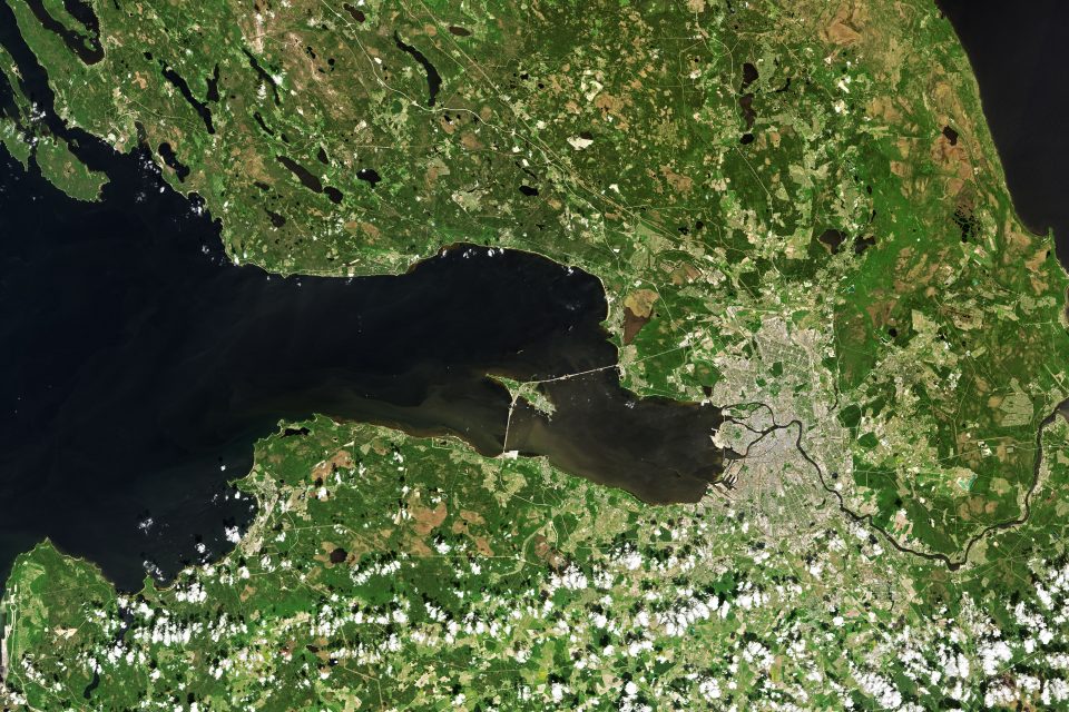 Saint Petersburg in northwestern Russia