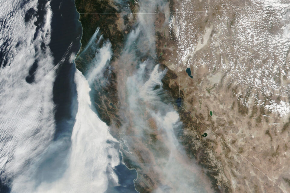 Explosive wildfires in California arrived early this year