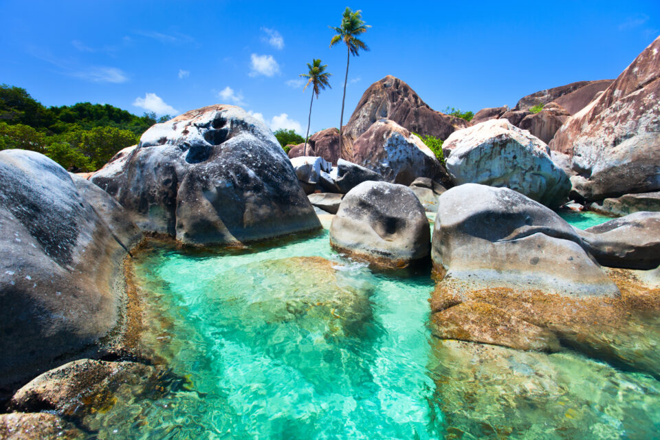 The Baths beach    Virgin Gorda, British Virgin Islands