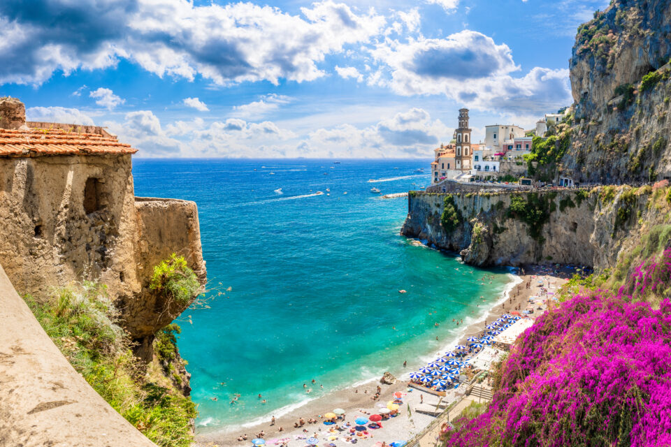 Castiglione di Ravello Beach    Amalfi Coast, Italy