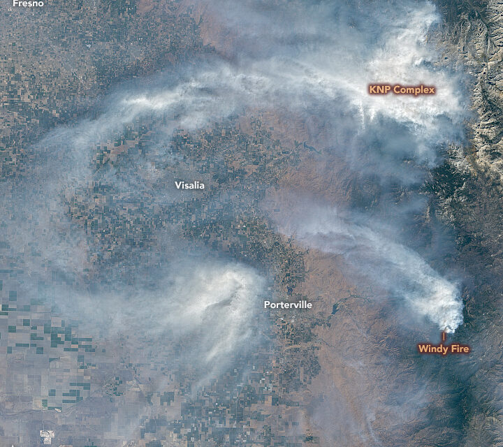 California wildfires are now threatening giant sequoias