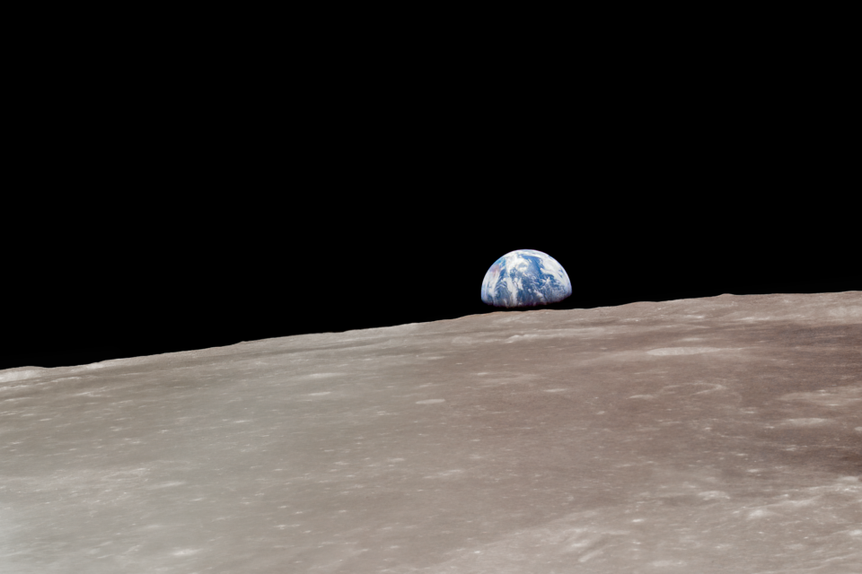 Aldrin added, “Once we were on the surface of the moon, we could look back and see the Earth"