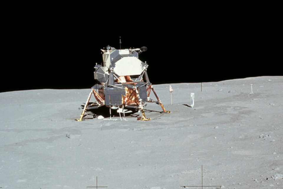Moon landing of Apollo 11 in 1969