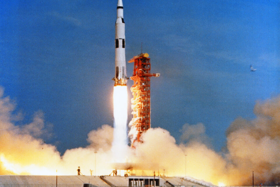 Apollo 11 liftoff - July 16, 1969