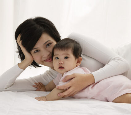 Woman,With,Baby,Girl