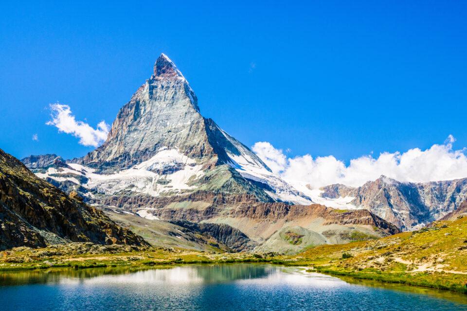 Matterhorn mountain sways due to seismic energy