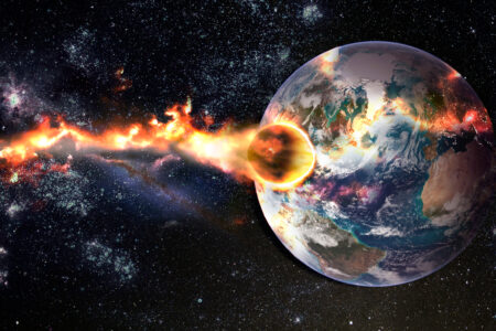 Comet,,Asteroid,,Meteorite,Glows,,Attacks,,Enters,Falls,Attacks,The,Earth's