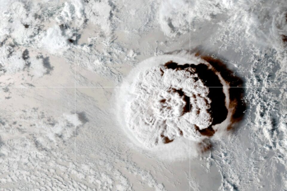 Tonga eruption sent shock waves around the world