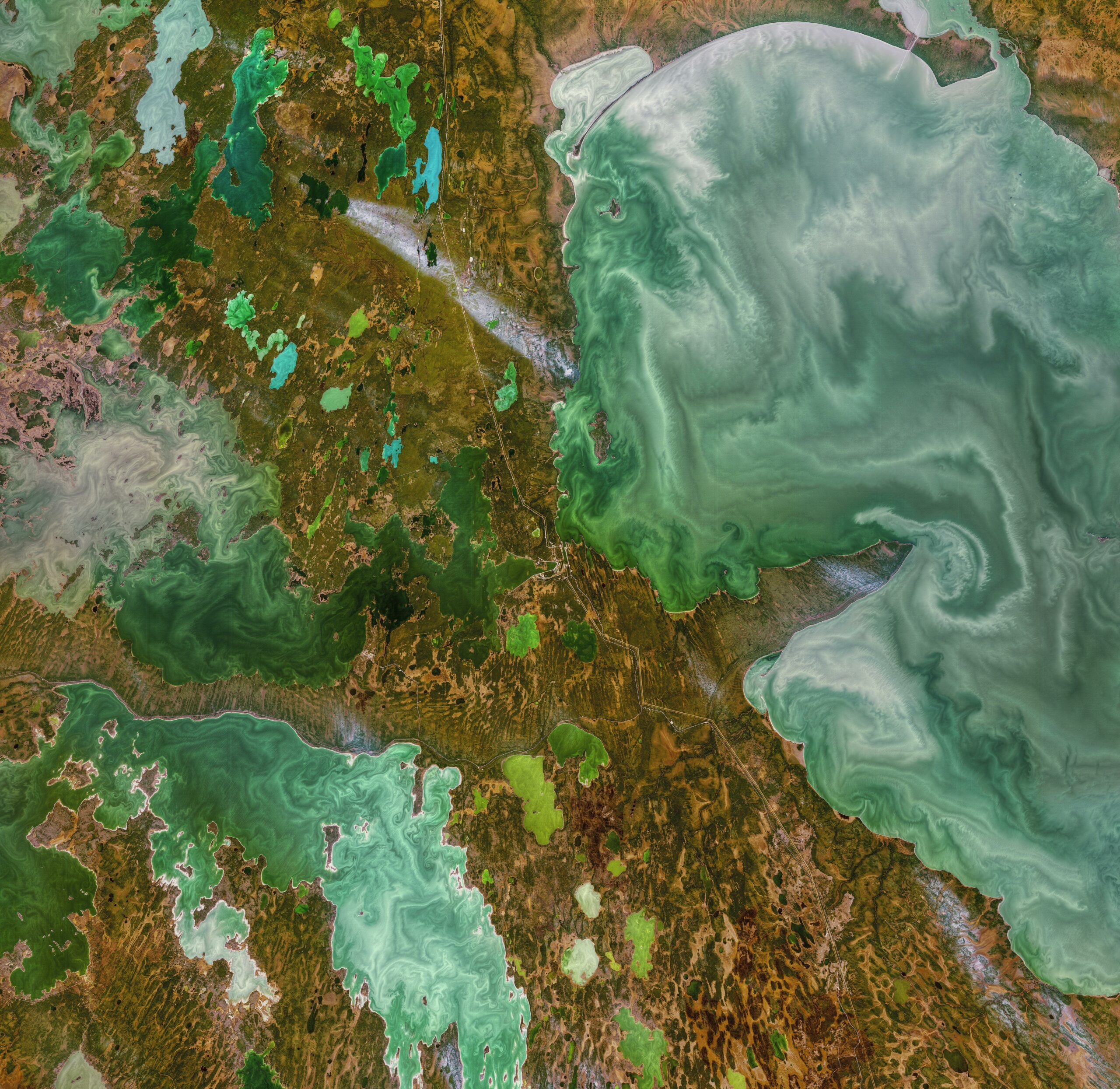 The Great Lakes of Manitoba, Canada