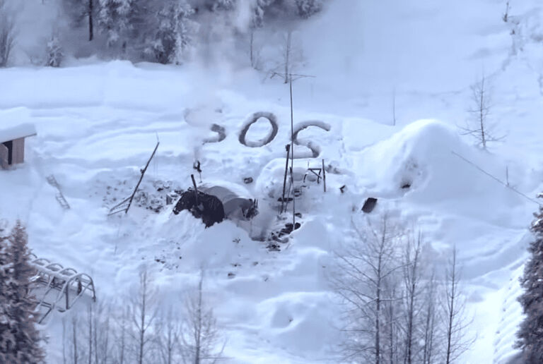 Sign In The Snow