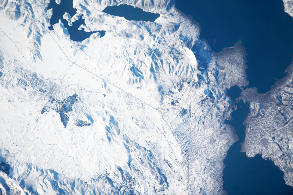 A sign of the times: Greece covered in snow