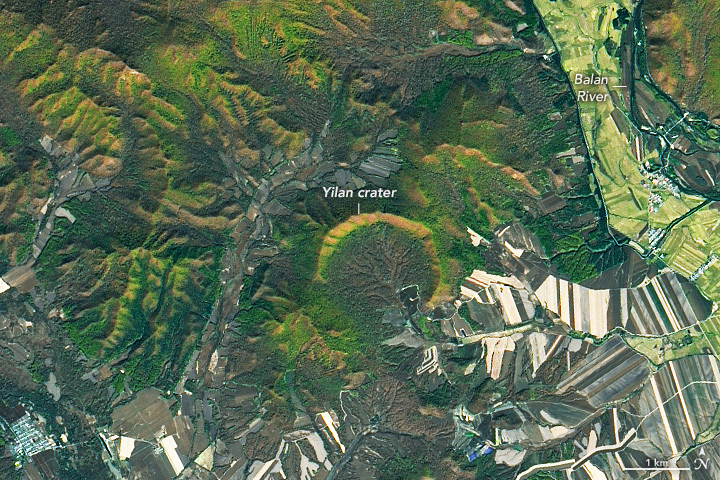 Impact crater discovered in China is relatively young