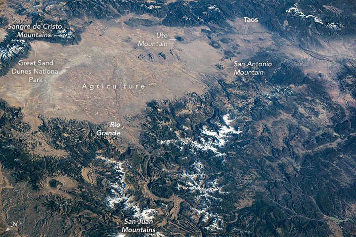 The San Luis Valley of Colorado