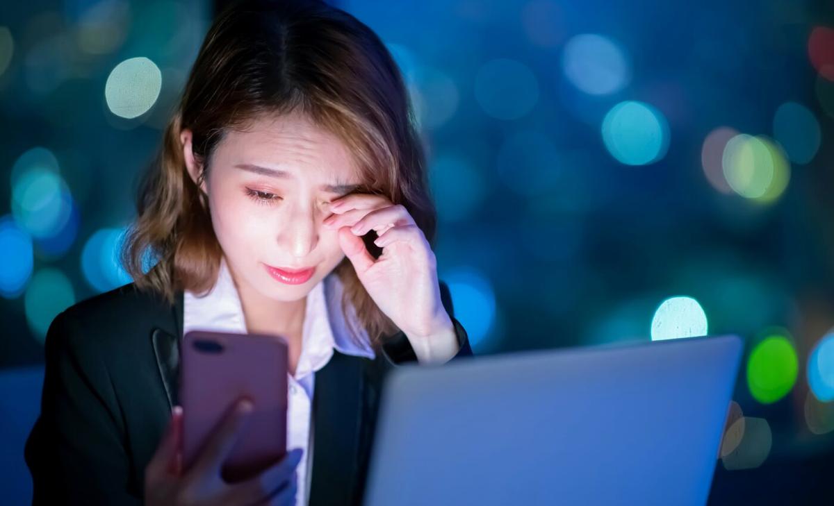 Damage from blue light exposure increases with age