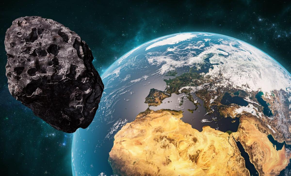Giant meteorite impacts formed the Earth’s continents