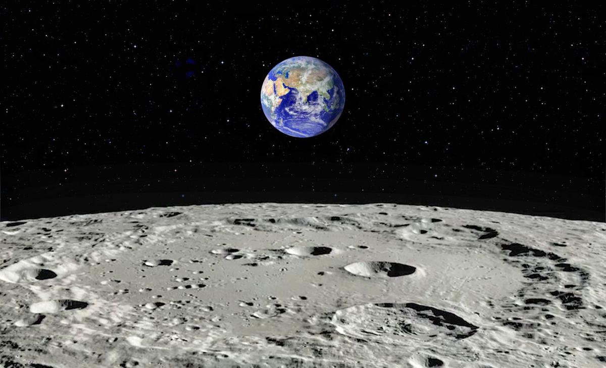 Can soil from the moon be used to construct buildings?