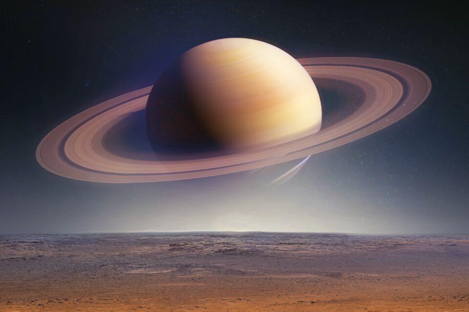 Saturn’s rings may have formed from a shattered moon