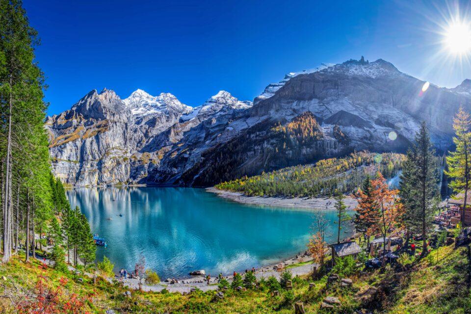 Many blue lakes are expected to turn green and brown