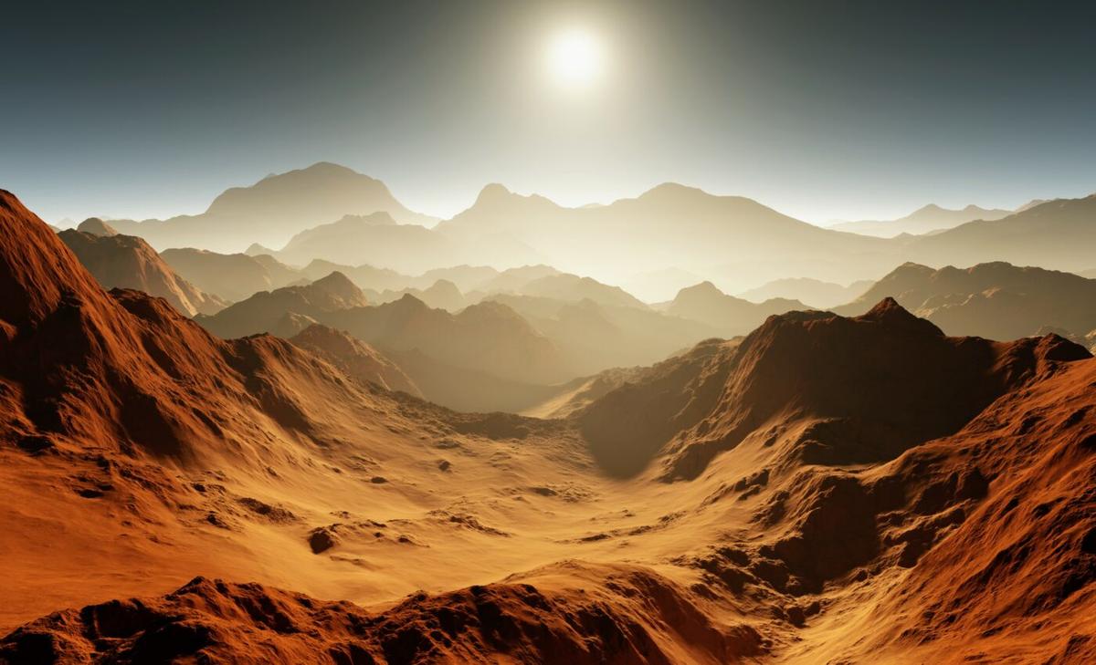 Mars may have been covered by 300-meters-deep oceans