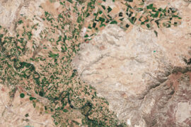 The province of Zaragoza in northeast Spain