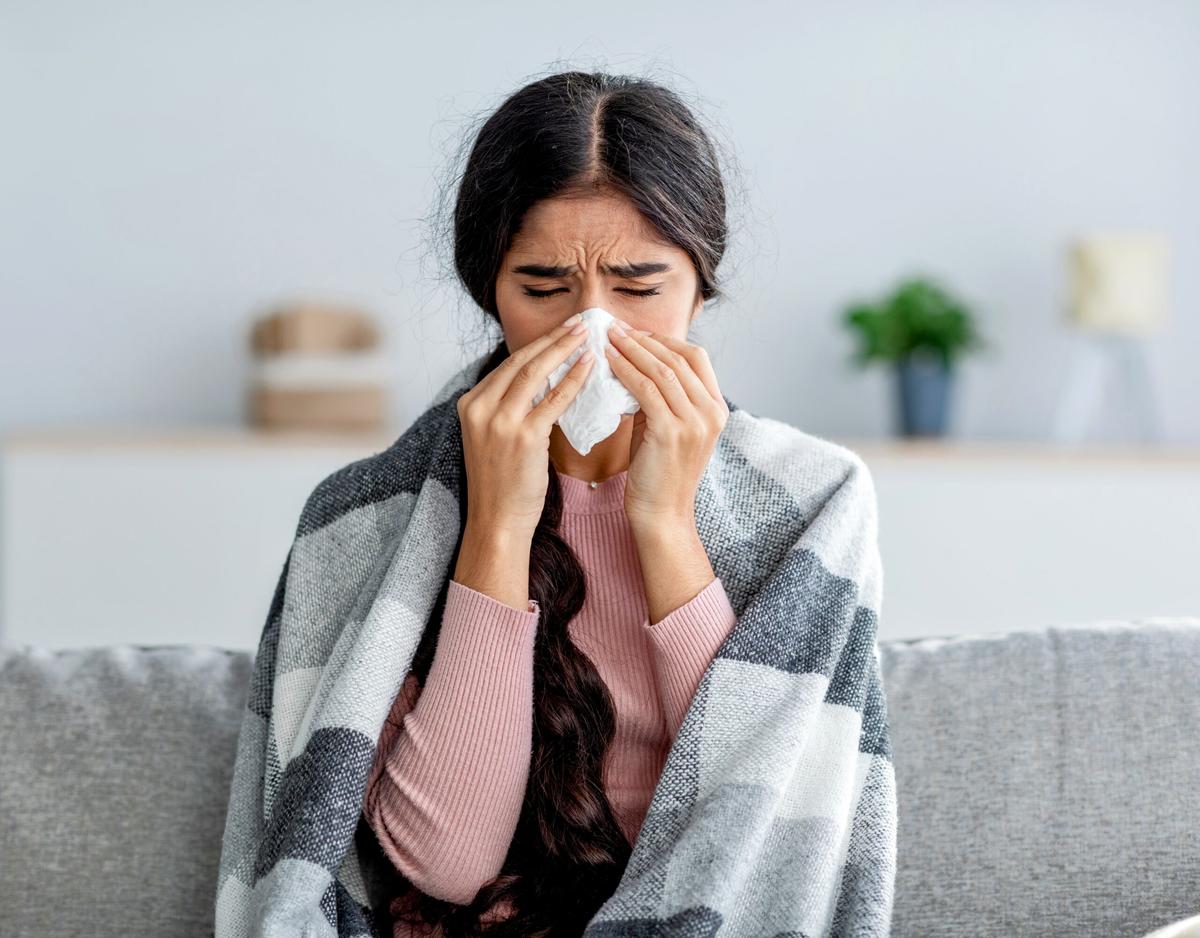 Catching a cold is more likely when you have a cold nose