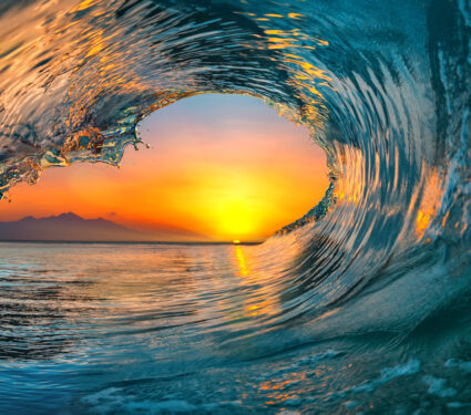 Sunset,Sea,Water,Ocean,Wave