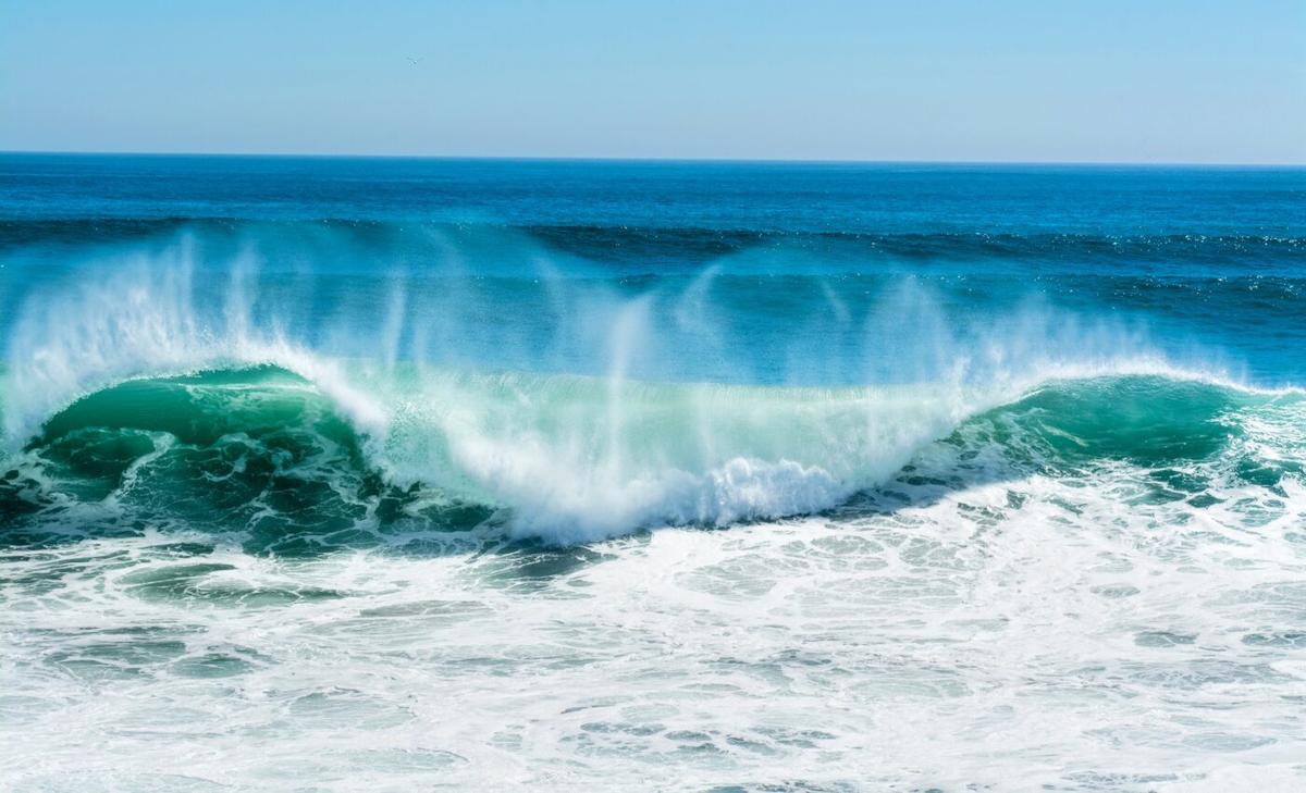 Sea spray releases water pollution into the air