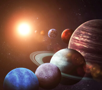 Solar,System,And,Space,Objects.,Elements,Of,This,Image,Furnished