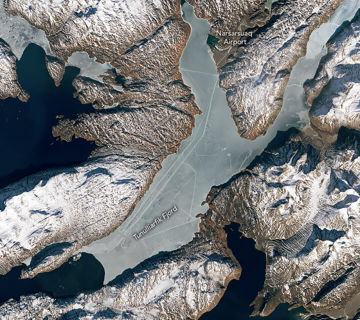 Tunulliarfik Fjord in southern Greenland 