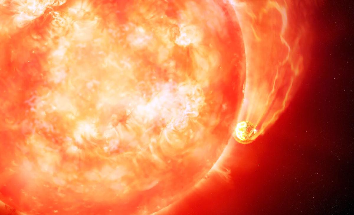 How Earth will meet its demise: Astronomers witness a star devour a planet