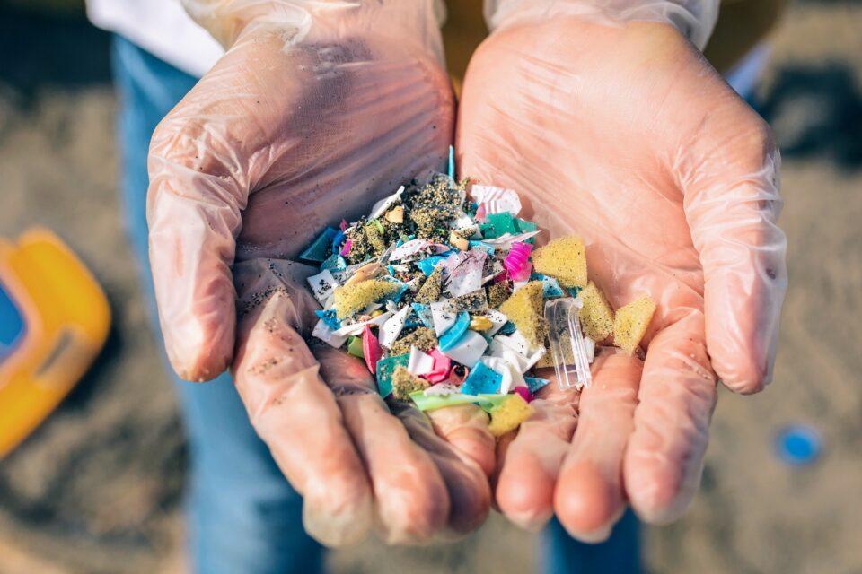 Humans inhale the equivalent of a credit card in microplastics each week