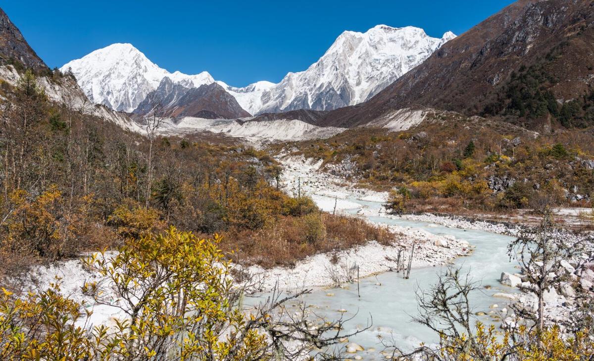 Glaciers in the Himalaya mountain range are melting much faster than anyone expected