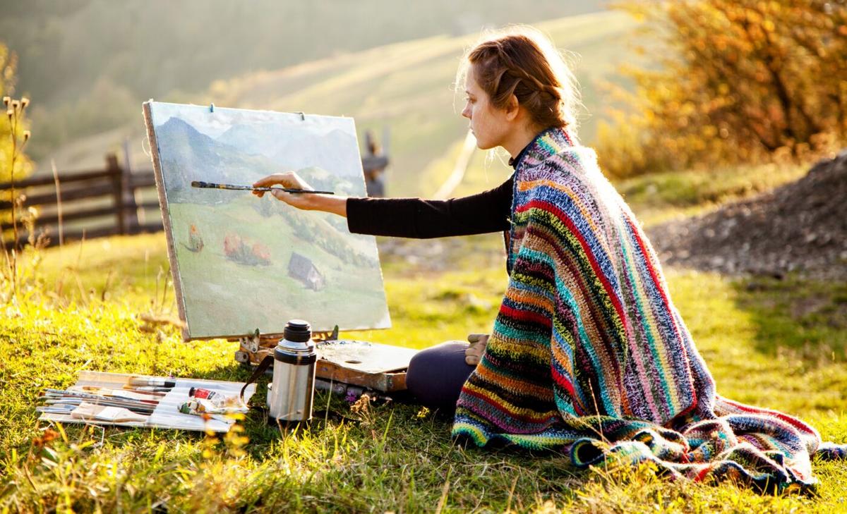 Creative people make the most of their idle time