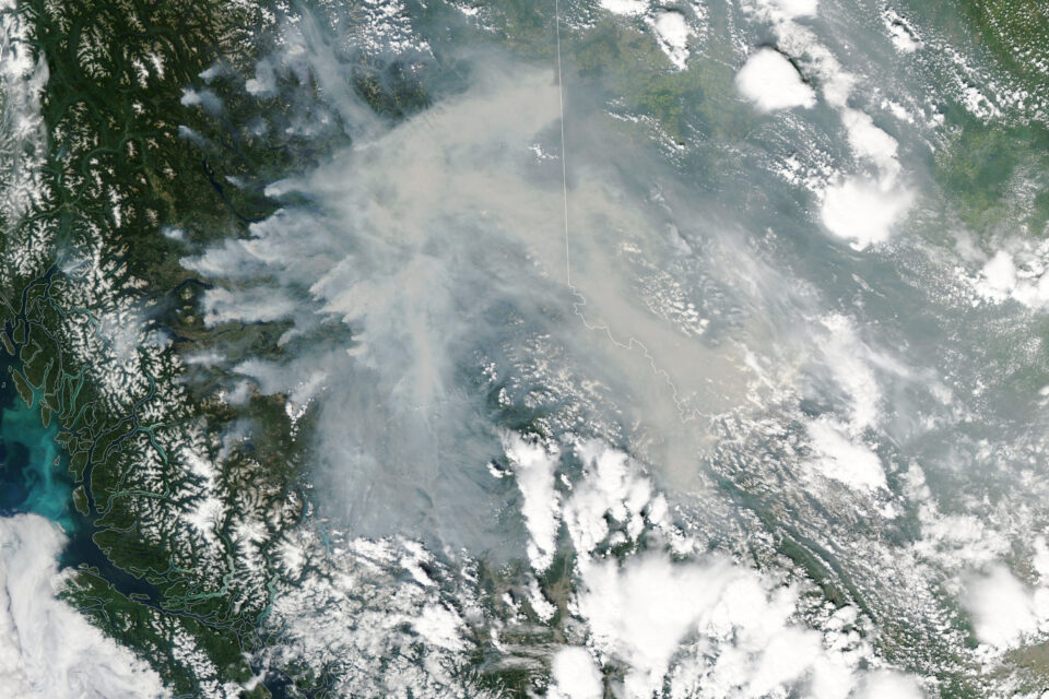 Fires are burning out of control in British Columbia